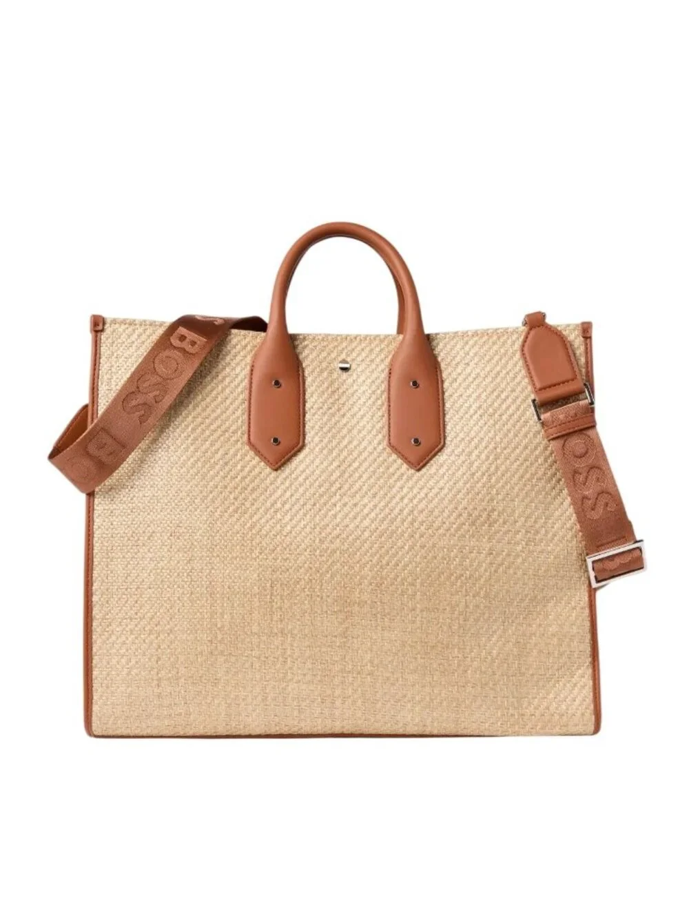 BOSS Sandy Tote in Natural Beige Womens Bag Travel Handbag